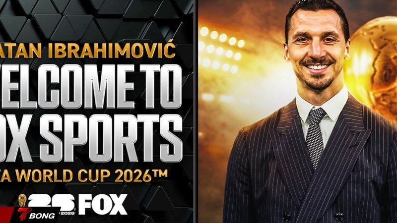 Fox chiêu mộ Zlatan Ibrahimovic cho World Cup 2026